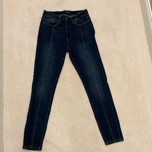 Judy Blue Dark Blue Women's Jeans with front seam